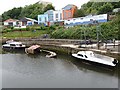 Boats on the Ouseburn