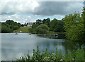 Bicton Park lake and college of Agriculture