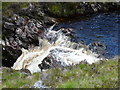 NH1281 : Head of the falls near Fain Bridge by sylvia duckworth