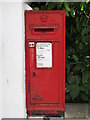Victorian (wall) postbox, Greencroft Gardens, NW6
