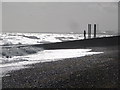 TQ3003 : Brighton: a woman surveys the waves by Chris Downer