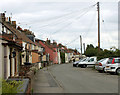ST6977 : 2011 : High Street, Parkfield with miners' cottages by Maurice Pullin