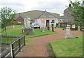 Monumental Masons office and display area at Bridge End Tweedmouth