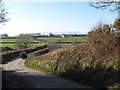 The Ballyveaghmore Road crossing the Mullagh River valley