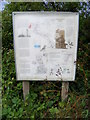 TG0624 : Information Board next  to Marriott's Way footpath by Geographer