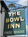 The Bowl Inn sign