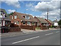 Bungalows at the southern end of Spittal Hardwick Lane