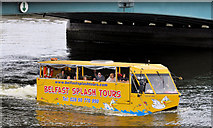 J3474 : Amphibious bus, Belfast (14) by Albert Bridge