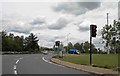 Northfield roundabout near Junction 14 M1 motorway