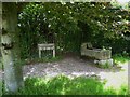 Watering hole on the South Downs Way near the River Adur