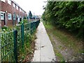 Footpath behind Windermere Drive