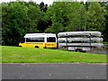 Van with canoes, Somerset Park