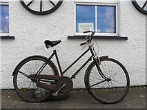 C9041 : Old bike, Dunluce by Kenneth  Allen
