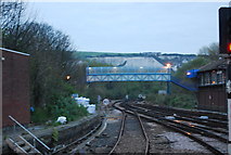 TQ4109 : East Coastway line comes into Lewes Station by N Chadwick