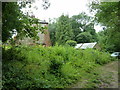 Full height buttresses on Angmering Park Cottages