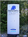 Papworth Business Park sign