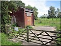 Electricity substation near Great Barrow