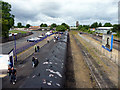 SU4866 : Newbury Racecourse Station, Berkshire by Christine Matthews