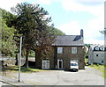 Detached house on the corner of Rectory Road and the B4471, Sofrydd