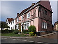 Leaning house on High Street, Lavenham