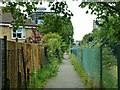 Former towpath, Croydon Canal