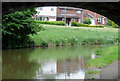 Canal and housing near Northwood, Stoke-on-Trent