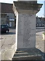 Somerton war memorial