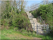 ST5128 : Track workers access, Wellham Bridge by Richard Webb