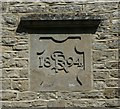 Datestone on the village hall, Steeple Aston