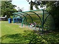 The primary school bike shelter, Steeple Aston