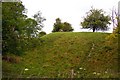 SU3884 : Southern slopes of Segsbury Castle by Steve Daniels