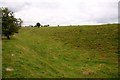 SU3884 : The ditch around Segsbury Castle by Steve Daniels