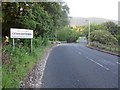 Approaching Lennoxtown on the B822