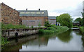 Canal and workshops near Milton, Stoke-on-Trent