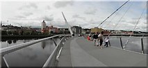C4316 : Peace bridge, Derry / Londonderry (17) by Kenneth  Allen
