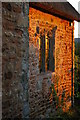 Tivington chapel of ease: north side, evening light