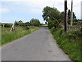 Moneyscalp Road from the junction with Planting Road