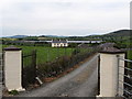 Farm access lane linking Tullyree Road and the A25 Dublin Road