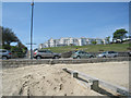 Inland view - Swanage beach