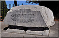 J2458 : Boyd memorial stone, Hillsborough by Albert Bridge