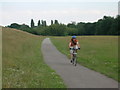 Cycle path towards York