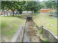 Nant Dar disappears from view, Pontypool