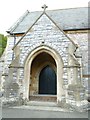 St John the Evangelist, Rownhams: porch