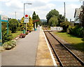 Stop - whistle before proceeding, Llanwrda railway station