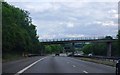 M2: approaching Yaugher Lane Bridge