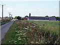 Farm buildings on Sudbrooke Lane