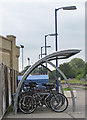 Cycle parking, Malton Station