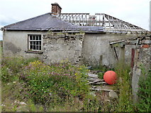 G8077 : Rear of ruined house near Inver by louise price