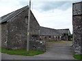 Extensive old outbuildings at Tyfry Farm, Llanfrynach