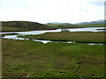 Fishing hut on Loch Bhaltois